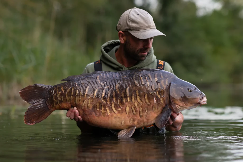 'The Strawberry' taken on a flipper rig over a small patch of boilie. Luke Vallory