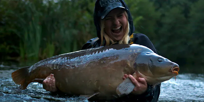 40lb UK Catch: Securing My First UK Forty (Hanna Newell)!
